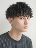 ブロッサム 東武練馬店(Blossom) ツイストスパイラルメンズパーマ無造作ショートマッシュ束感
