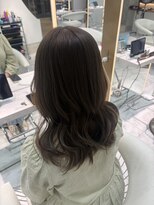 ロンドルピナス 小倉(Lond Lupinus)&nbsp;縮毛矯正/ワンホンレイヤー/ミルクティーブランド/ダークブルー