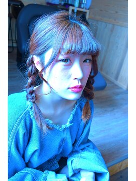 ベルシャンブル(belle chambre) #belle chambre#三つ編みツインテ☆