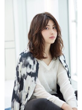 ミチオ ノザワ ヘアサロン ギンザ(Michio Nozawa HAIR SALON Ginza) 【MichioNozawa瀧上丈司】大人かわいい 無造作 ふわミディ