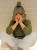 ハイトーングレージュ×ゆるカジボブ