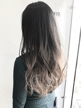 ルモア(RUMOR) Rumor×外国人カラー『ブロンドベージュグラデカラー』