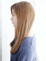 ナル 白山神社参道通り店(nalu) かきあげバングのナチュラルロング