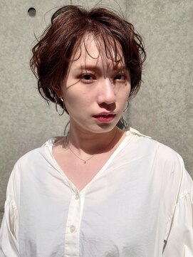 デザート(Des.Art) 【Des.Art赤坂警固】大人可愛い×くせ毛カット×ピンクベージュ