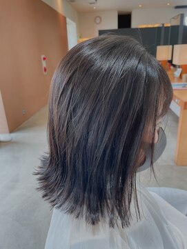 チュラブラン 和泉中央店(CHURA BLANC) ワンレン☆外ハネ