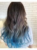 グラデーション× BLUE