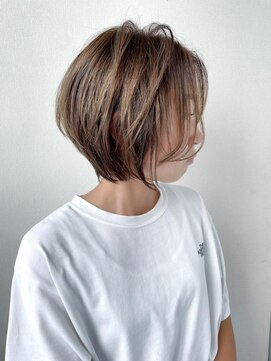 ヘアーアンドスパ フェリーチェ ミチ 野田屋町店(HAIR&SPA felice MICHI) 【felice MICHI島田和也】大人可愛いショートボブ