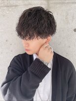 ロンド ローガン 名駅(Lond LOGAN)&nbsp;ツイスパ　ツイストスパイラルパーマ　短髪ツーブロック　メンズ