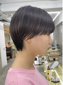 マッシュショート大人ショートボブくびれショートカット前髪あり