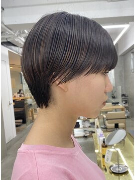 スー 渋谷(suu) マッシュショート大人ショートボブくびれショートカット前髪あり