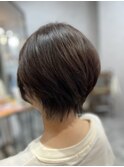 髪質改善・美・シルエットショートグラデーション