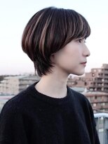 ヘアーアンドメイク フォルス(HAIR&MAKE FORS)&nbsp;大人のハイライトマッシュショート