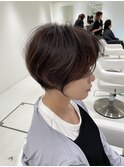 お客様style☆癖毛ミニーショート
