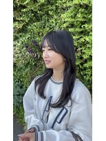 ソイルアヴェダ(Soil AVEDA)&nbsp;【Soil AVEDA沼津大岡】韓国風レイヤーカットダークパープル