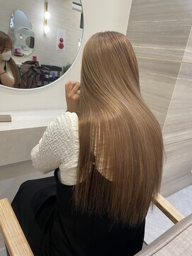 ラビス 浦和(Lovis) デザインカラー/レイヤーカット/ウェットヘア/夏のヘアアレンジ