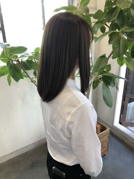 モワ 仙台(Mois) レイヤーカットフルバング髪質改善フルバングイメチェン仙台