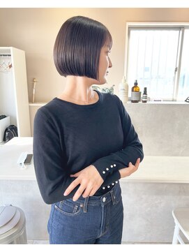 アスラン(ASLAN) 【aslan】ミニボブ/ワイドバング/ラベージュ