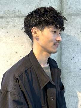 クレビアテン(CreBiA ten_) メンズパーマ　ツイストスパイラル