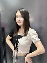 アディション 新宿(ADITION)&nbsp;顔周りレイヤー/レイヤーカット/ストレート