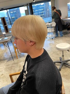 ニュート(Neut ) ケアブリーチカルマヘアミルクティベージュダブルカラーブリーチ