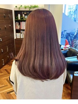 ラ タント(L'attente) ピンク系カラー／ベージュピンク／ブリーチ