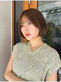 大人可愛い/シンプルショートボブ/ミニボブ