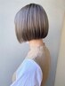 【脱白髪染め】白髪ぼかしハイライト+カット¥15500