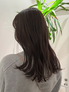 トリッカ 代官山(tricca) ダークブラウン/レイヤーロング