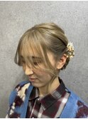 成人式ヘアセット
