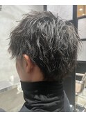 縦落ちツイスパ
