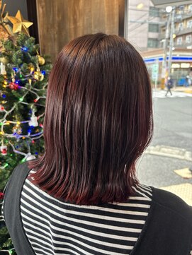 ユニコヘア(unico hair) red×red×red×brown