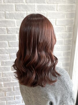 エムロード 深草店 ブリーチなし/ピンクブラウン