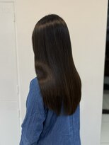 ミニヨン バイ ハピネス 高の原店(mignon by Happiness) 艶髪 レイヤーロング 髪質改善トリートメント