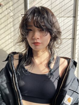 ザ アルゴンキン トウキョウ オヤマ(THE ALGONQUIN TOKYO OYAMA)の写真/「夏は動きのあるパーマで出かけたい」
