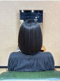 さらっとつやっとボブ