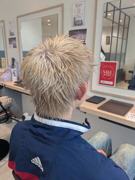 バサ 鷺ノ宮店(BASSA) ダブルカラー×ミルクティー20代30代40代【鷺ノ宮駅/ショート】