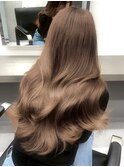 20代30代40代ミルクティーベージュウルフカット韓国ショートボブ