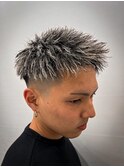 ホワイトハイライト×ツイストジェット