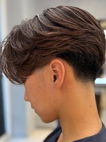 アンサー 渋谷(ANSWER)&nbsp;メンズバレイヤージュハイライトセンターパート