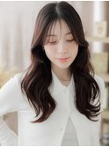 かき上げバング大人美人モテ髪韓国風巻きa北浦和20代30代40代