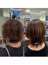 パーマ落としラボ アピッシュ 銀座(apish) パーマ落とし/パーマ直し/パーマ失敗/ストレートパーマ/縮毛矯正