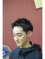 ラフカッターズZ 町田店 スパイキーショート【町田/理容室/床屋/顔剃り/シェービング】