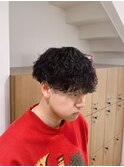 波巻きスパイラルパーマ
