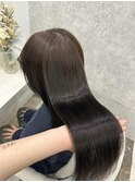 黒髪カタログ/オリーブグレー/小顔ヘア/ココアベージュ