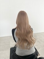 レアル 心斎橋 大阪(REAL)&nbsp;色落ちまで楽しめるミルクティーベージュ