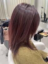 アヴァンス 深井店(AVANCE.)&nbsp;レイヤーカット×レッド系カラー