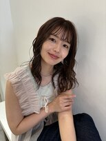 メルト 京橋店(melt)&nbsp;ゆるくふんわりミディアムパーマ風