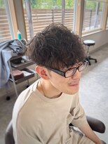 ロルド シェリ(Rold Cheri) 【山本智文】ツイストスパイラルパーマメンズマッシュ