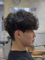 レイズ 名古屋駅(RAYS)&nbsp;スパイラルパーマでゆるふわでラフな質感のスタイルに