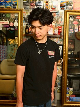 マーリィズバーバー 本店(MARLEY'S BAR BER) 毛流れヘア